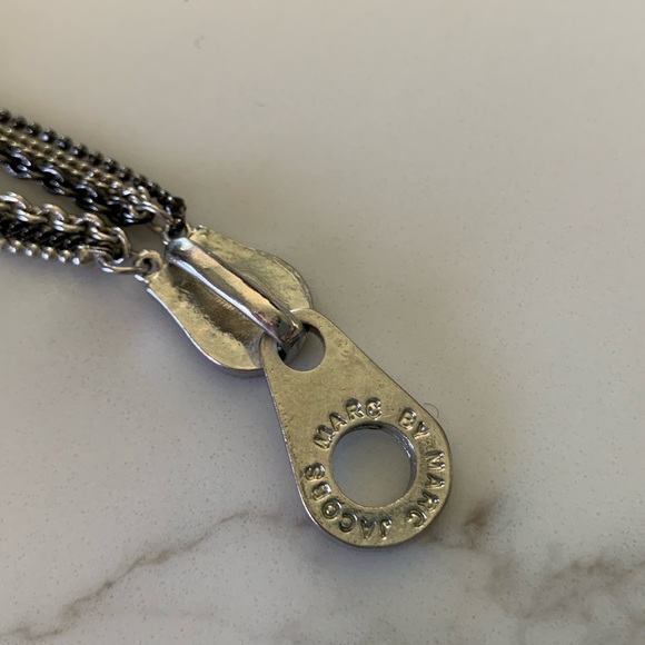 Marc by Marc Jacobs zipper chain bracelet - Picture 2 of 3